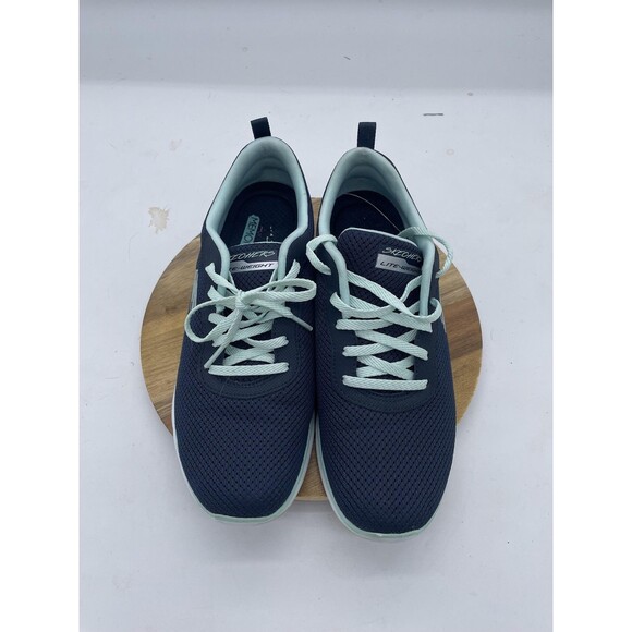 Skechers Flex Appeal 3.0 Sneakers Womens 9 Blue Memory Foam Comfort Shoes - Picture 3 of 11